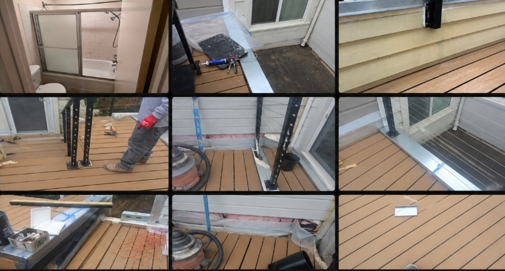 Recent Demolition and Deck Projects
